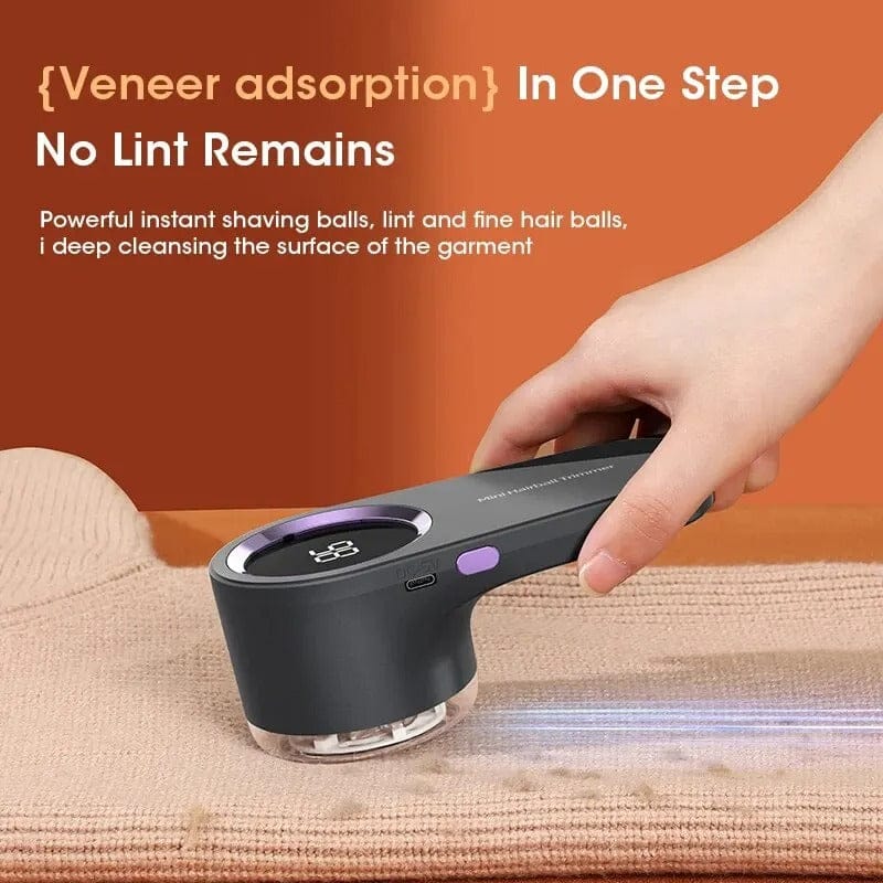 LED Digital Lint Remover USB Rechargeable Fabric Shaver