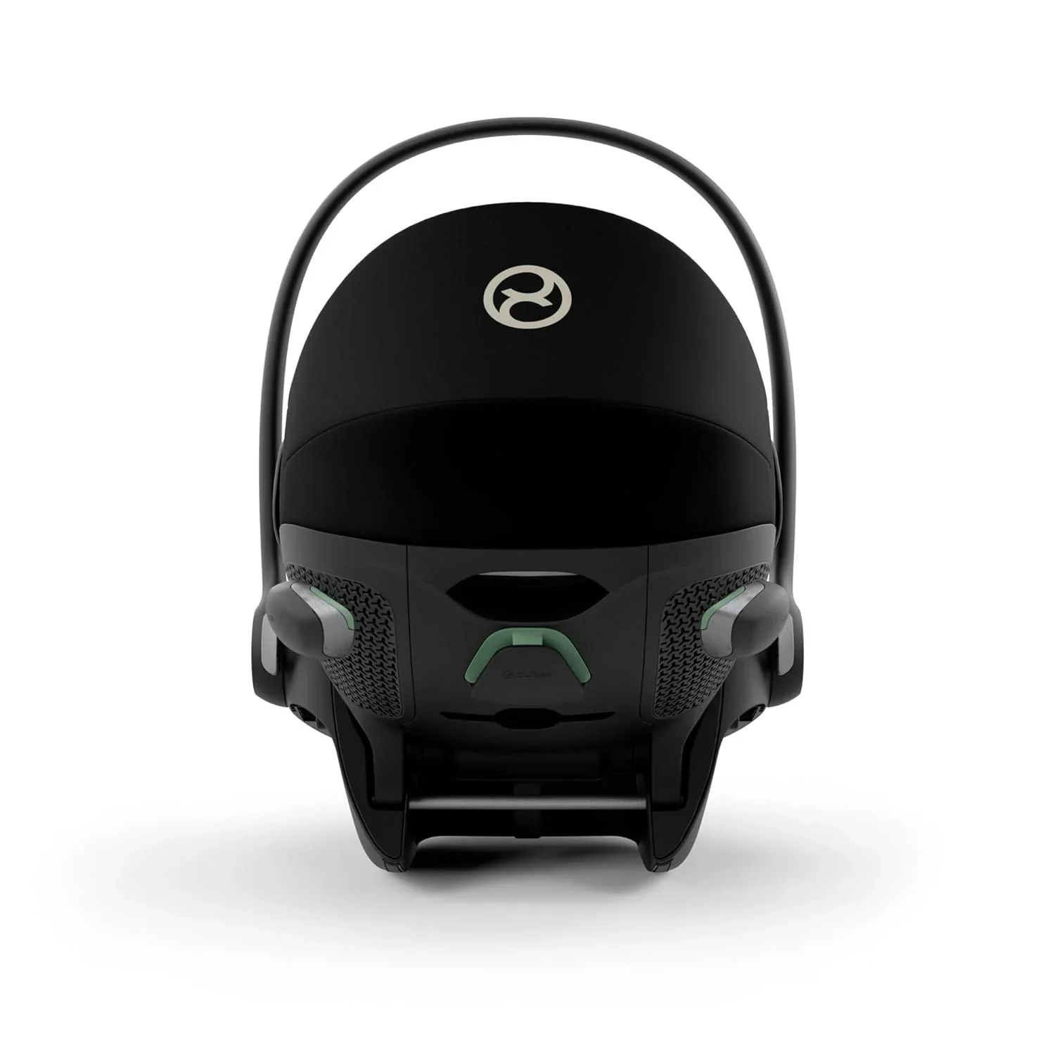CYBEX Gold Kinderwagen EOS Lux 2-in-1 mit Babyschale Aton B2 i-Size und Babyschalen-Adapter, Reisesystem, Ab Geburt bis 22 kg (ca. 4 Jahre), Moon Black (Schwarz)