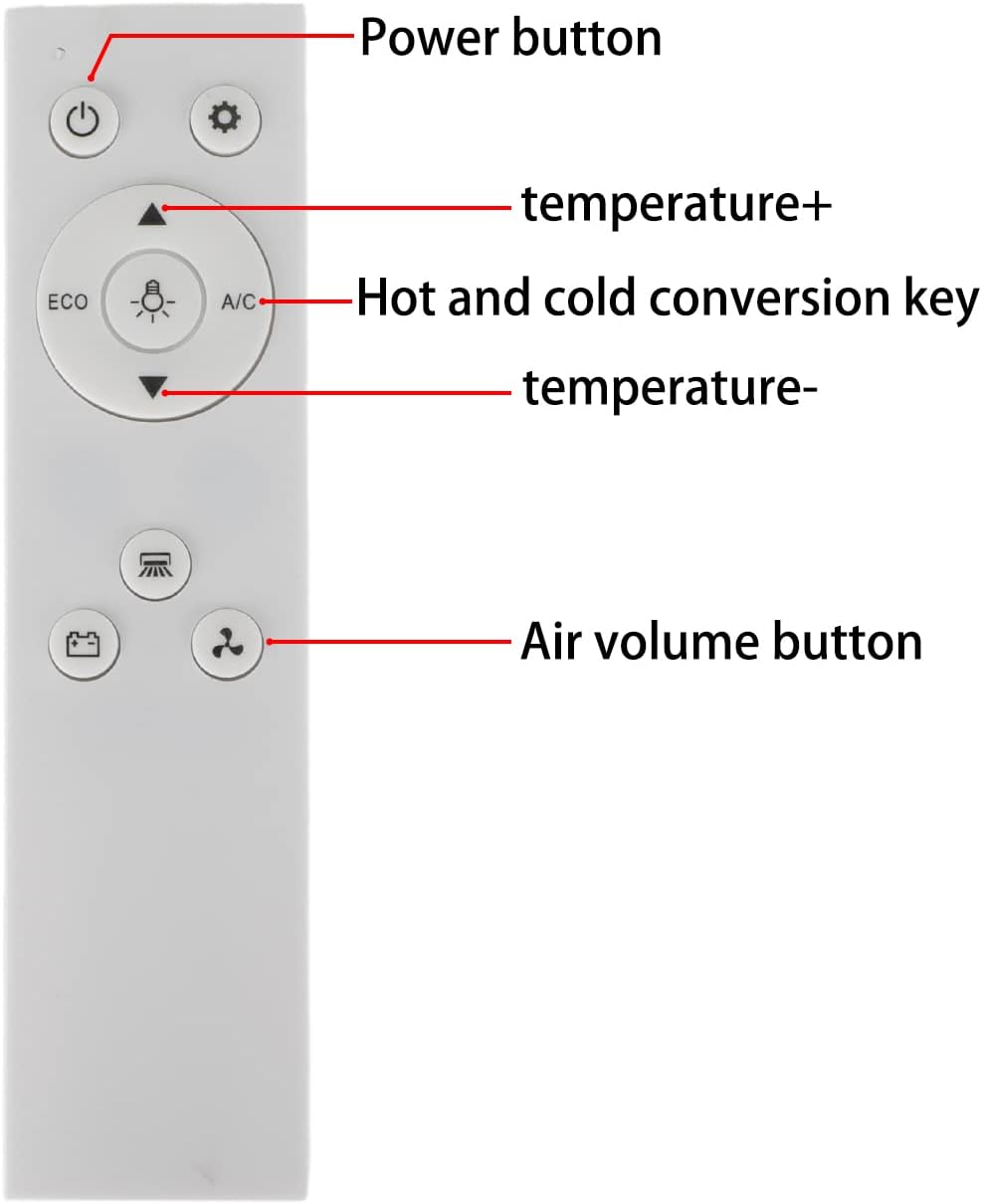 12V Standklimaanlage Dachklima mit Heizfunktion–2200 W Kühlen / 1000 W Heizen,für LKW/Truck-Kabine,Wohnmobil/RV,Van–R410A,Fernbedienung,Aufdach/Heckwand-Montage,bis 8 m³,3 m Kabel