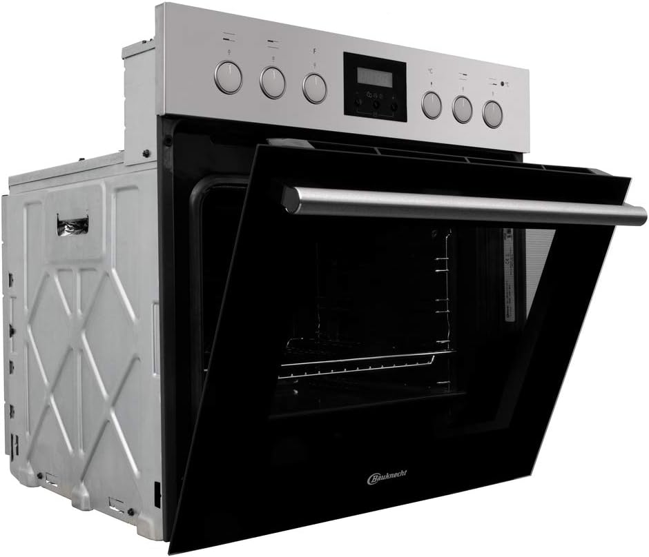 Bauknecht HEKO H200 Herd-Kochfeld Kombination/Glaskeramik-Kochfeld (60cm)/ Hydrolyse-Selbstreinigungssytem/Umluftherd mit 5 Funktionen