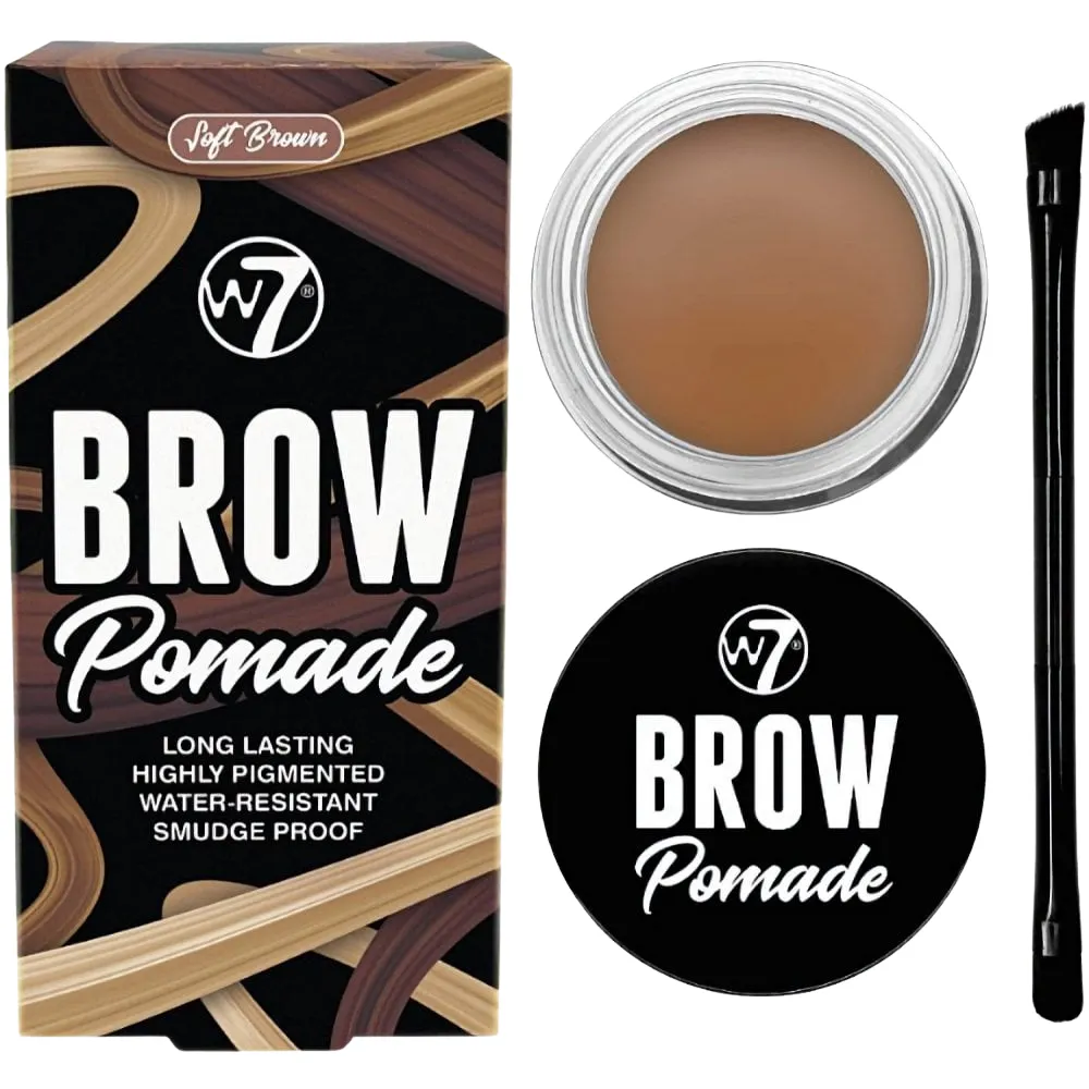 W7 Brow Pomade �C Long-Lasting, Smudge-Proof (Choose Your Shade)