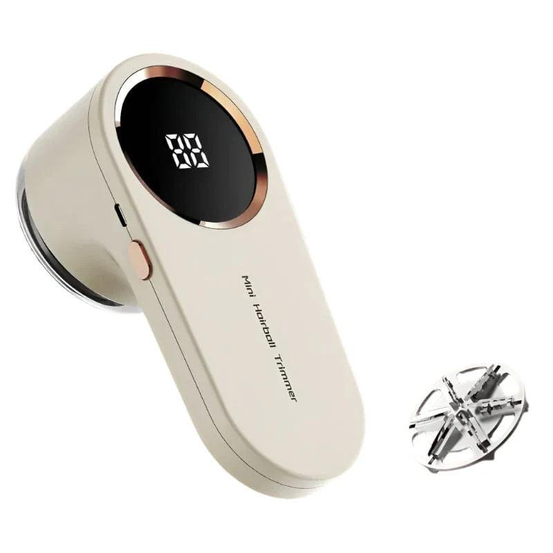 LED Digital Lint Remover USB Rechargeable Fabric Shaver