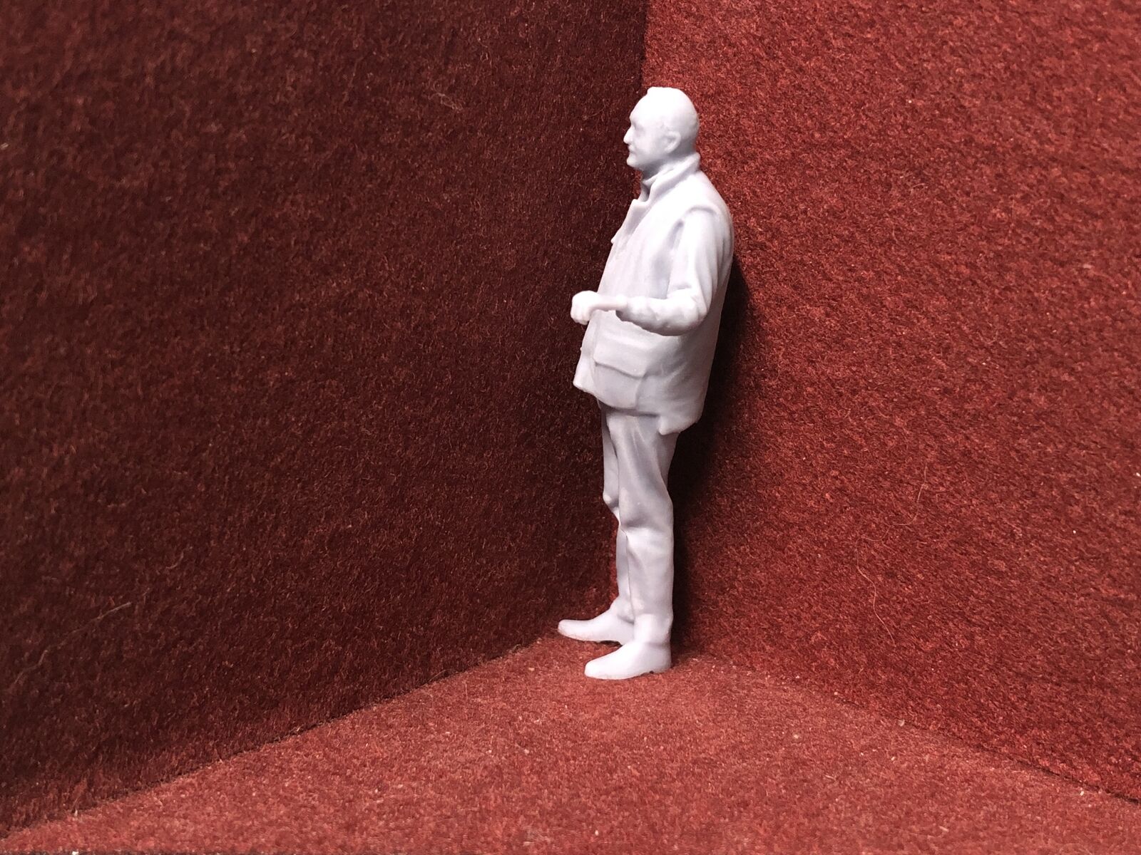 G-Scale Driver figure - 3D scan of a real person - MD026 (also GN15)