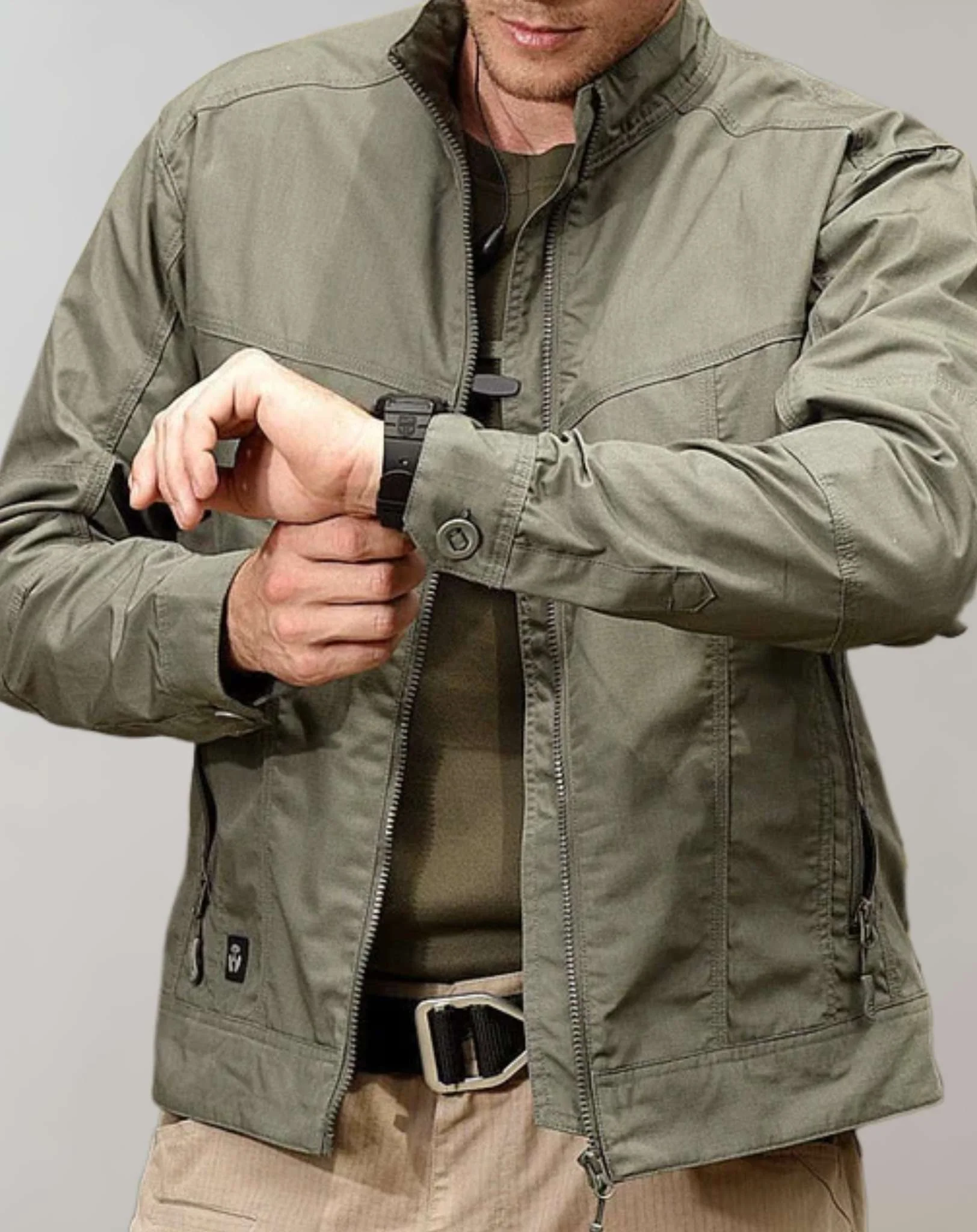 Herren ��bergangsjacke Leichte Sommerjacke f��r M?nner Robuste Freizeitjacke Nachhaltige Outdoorjacke im Modern Fit Design