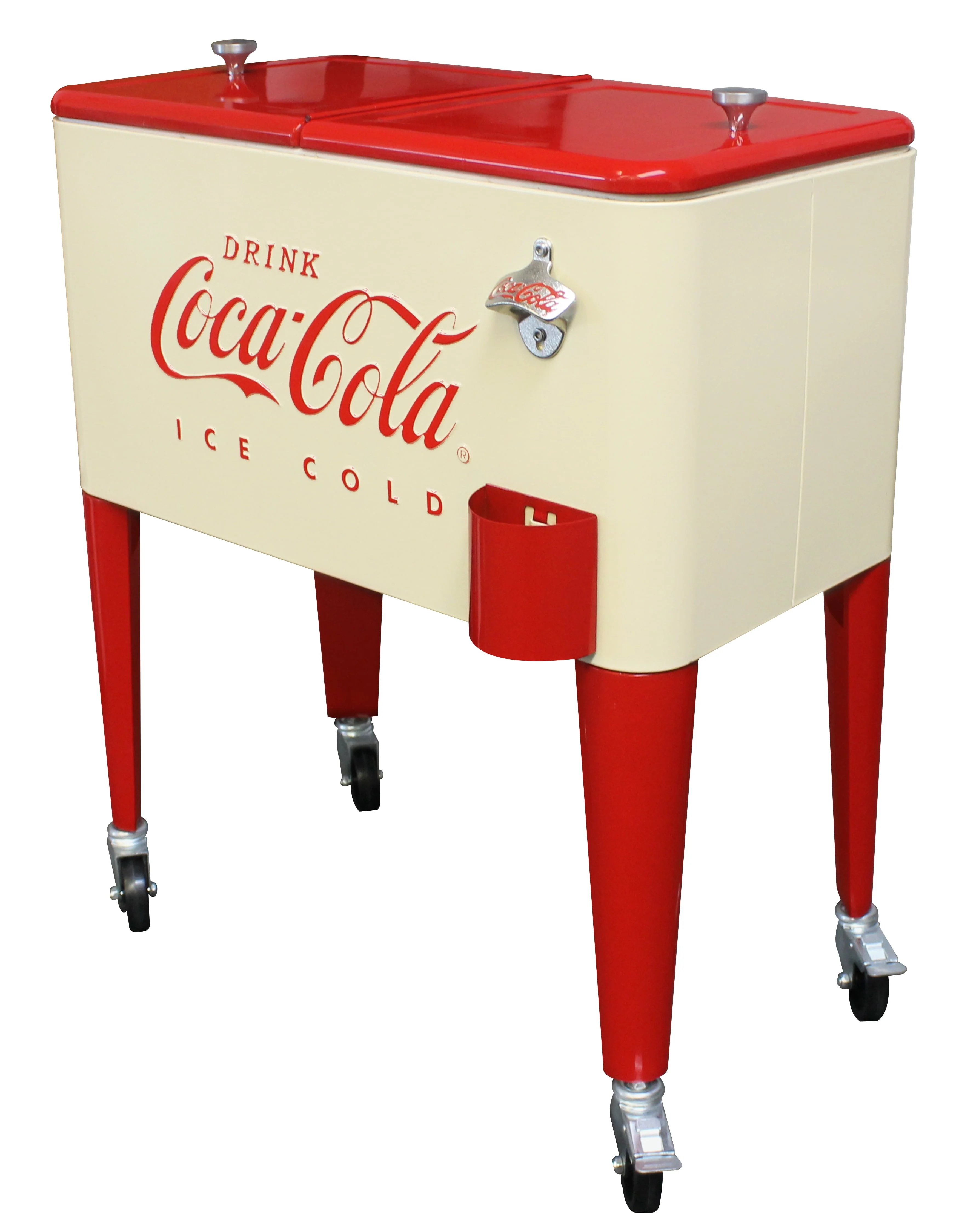 Leigh Country Licensed Coca-Cola Series CP 98111 Metal 60 Qt Outdoor Patio Cooler