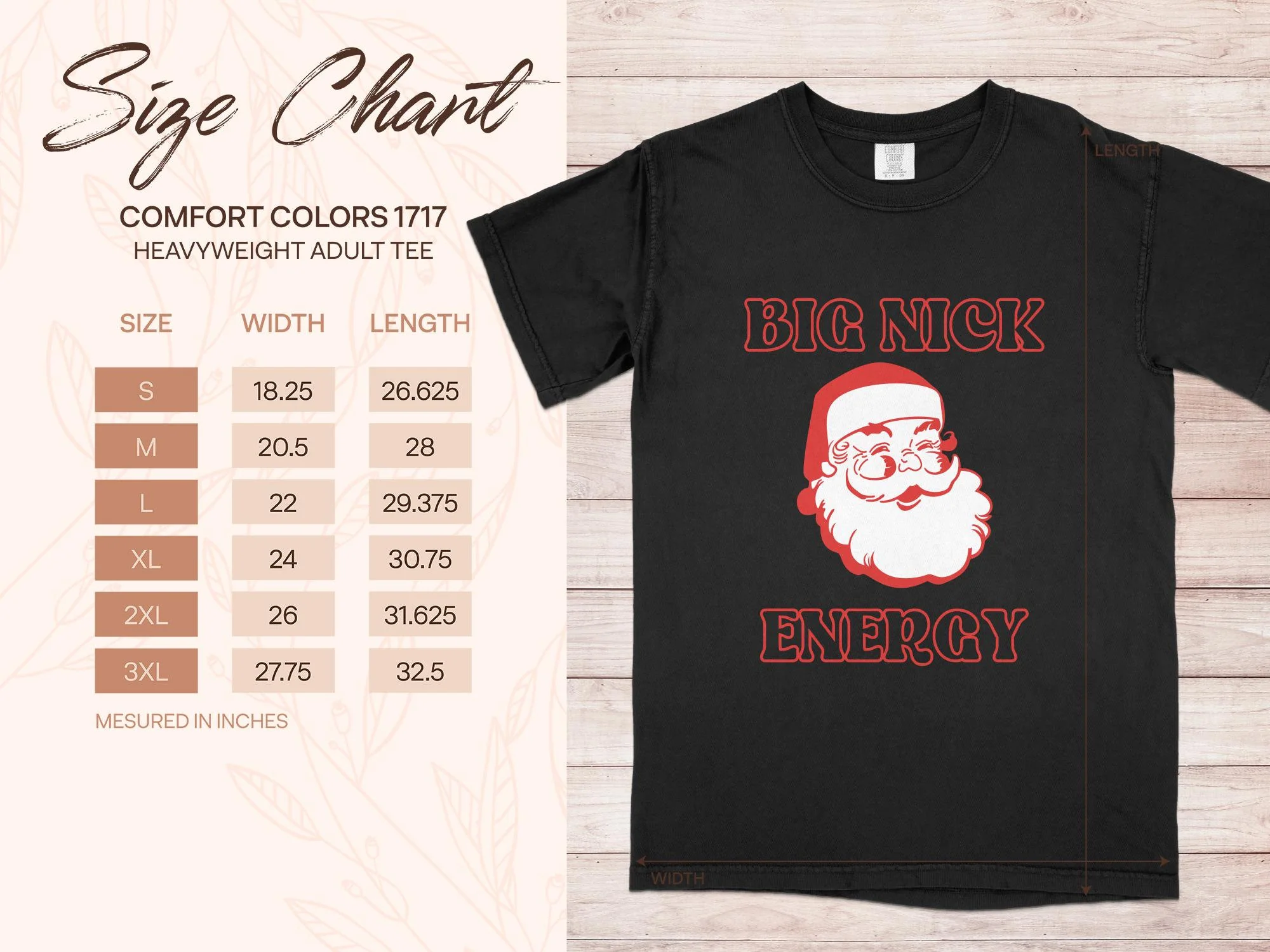 Big Nick Energy Shirt, Funny Christmas T-Shirt, Funny Christmas Sweatshirt, Christmas Sweatshirt Gift
