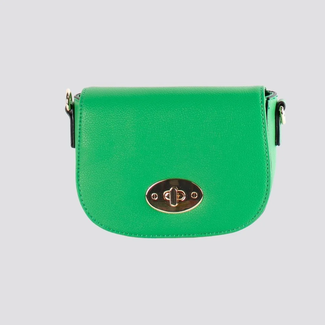 Mini Satchel Crossbody Bag | Green