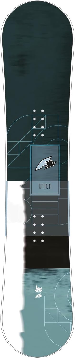 F2 Set Snowboard Junior Union Aqua + Pipe Bindung Größen wählbar