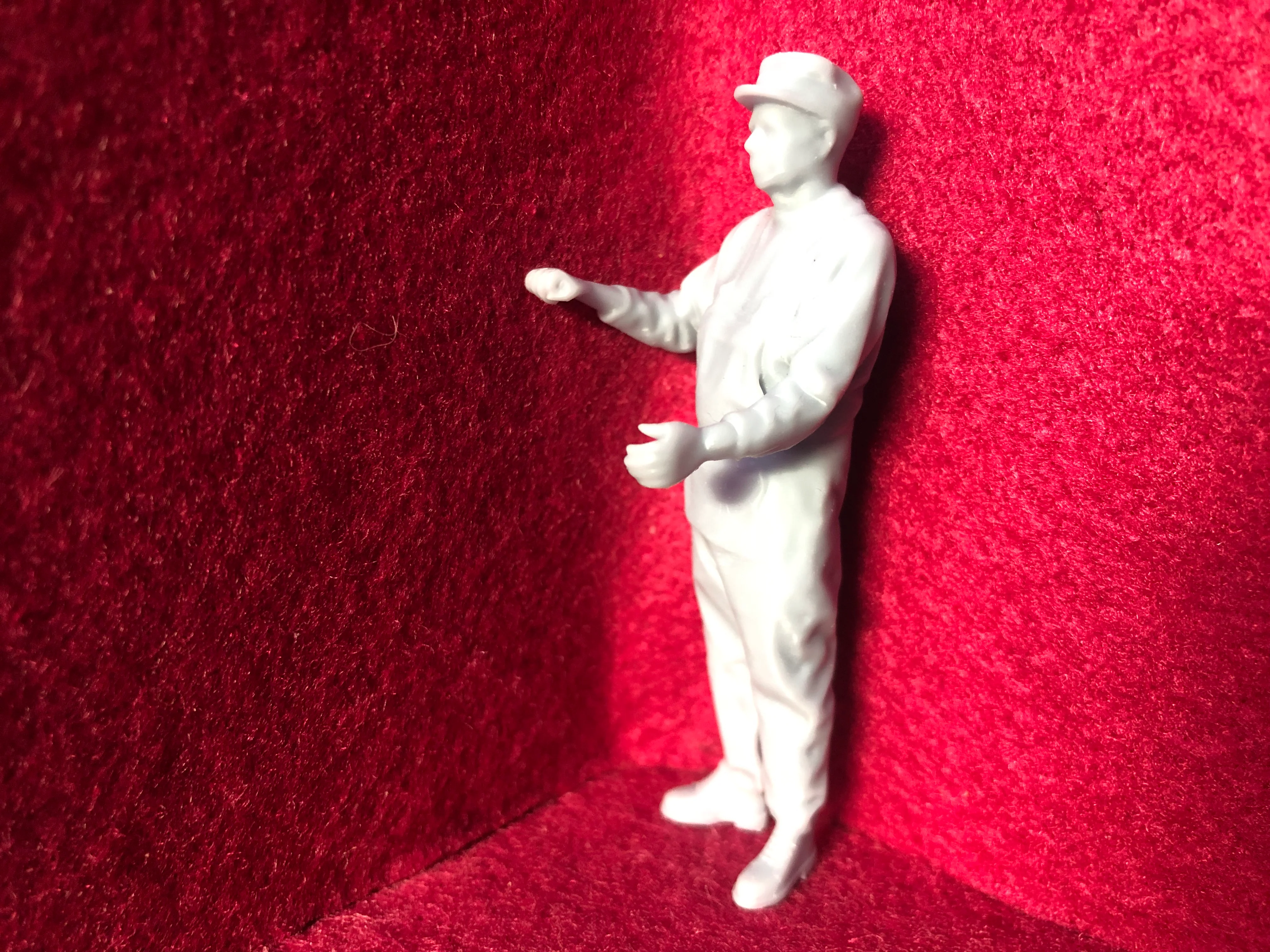 G-Scale driver figure - 3D scan of a real person - D039 (also GN15)