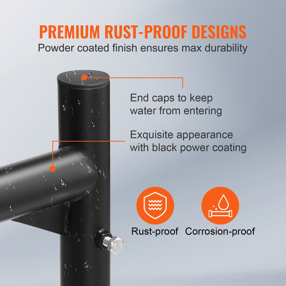 BENTISM Truck Rack 800Lbs Capacity Adjustable Width 46" 71"