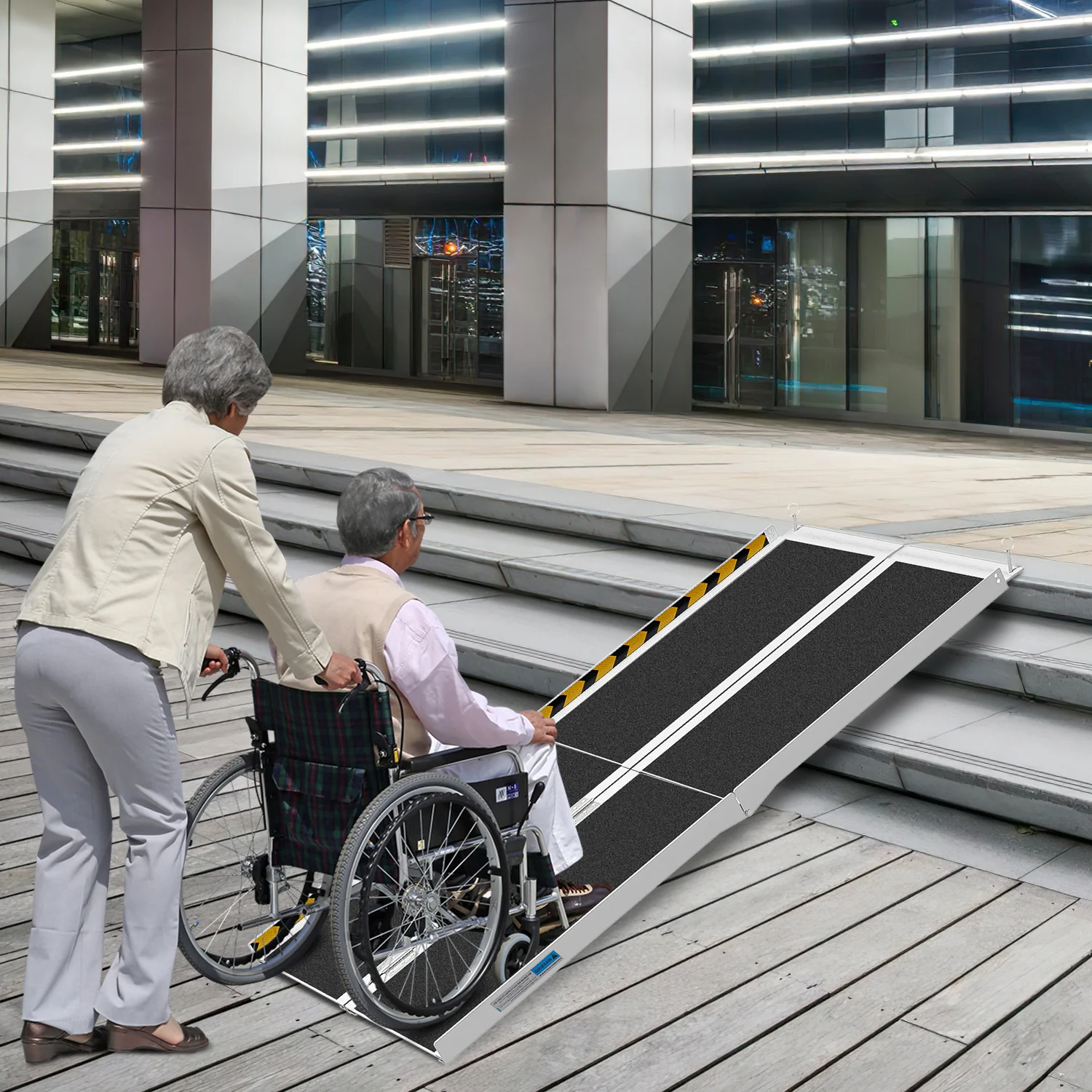 Sonnewelt Rollstuhlrampe Laderampe Alu bis 270kg
