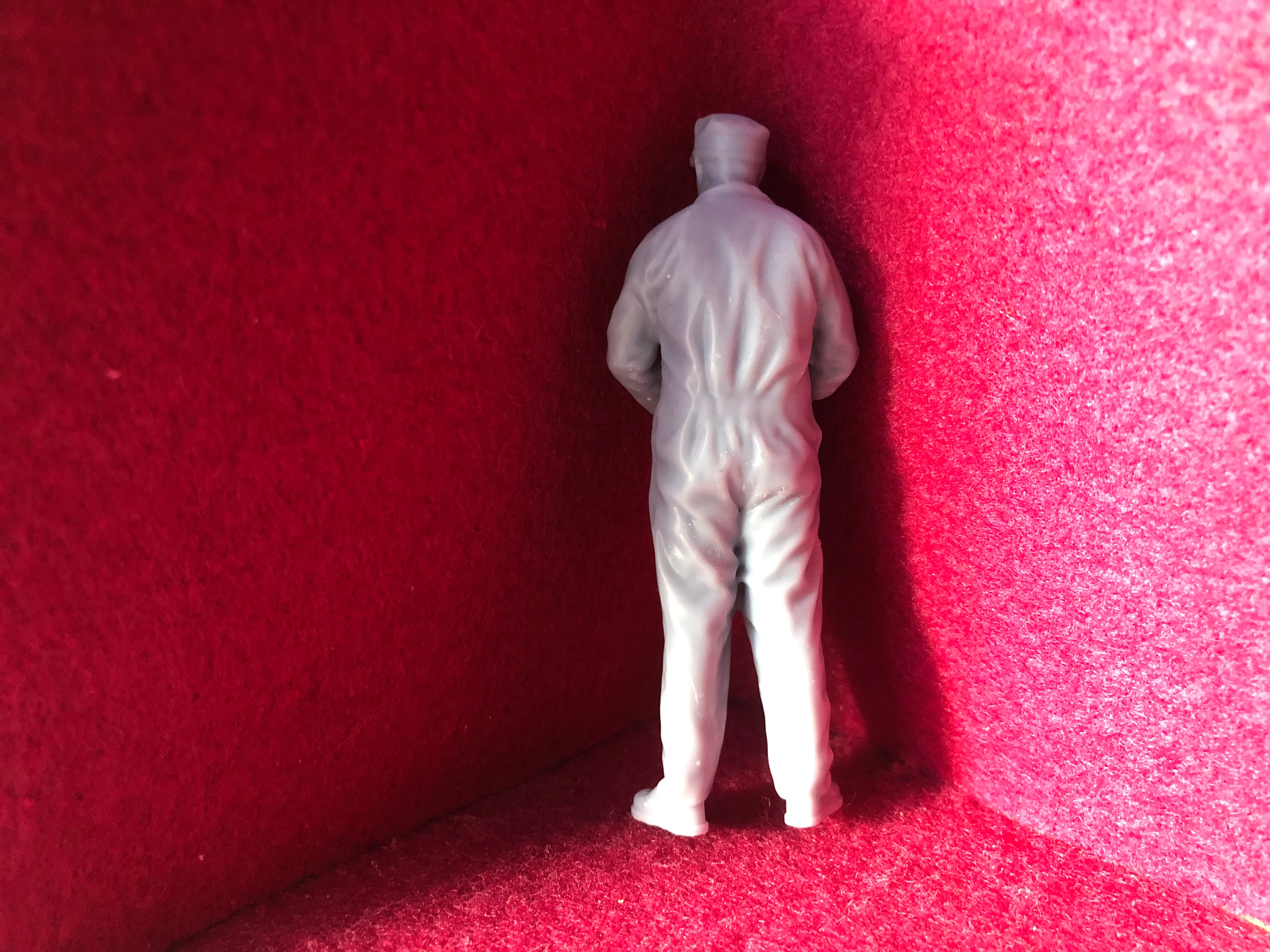 G-Scale driver figure - 3D scan of a real person - D037 (also GN15)