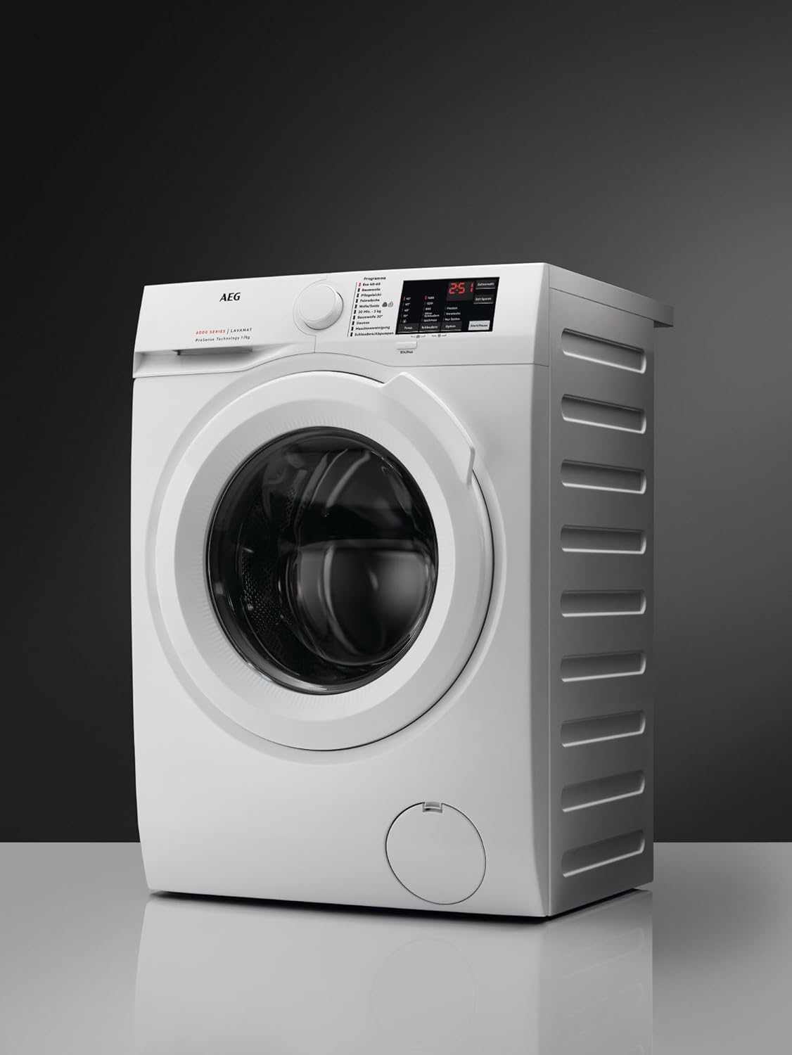 AEG L6FBA51480 Waschmaschine / 8,0 kg / Leise / Mengenautomatik / Nachlegefunktion / Kindersicherung / Schontrommel / Wasserstopp / 1400 U/min