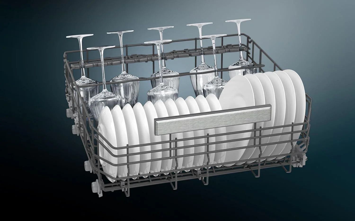 Siemens SN63EX06VE, iQ300 Smarter Geschirrspüler, Vollintegrierte Spülmaschine, 60 cm, Besteckschublade, Extra leise, varioSpeed, Automatische Türöffnung, Dreifach rackMatic, infoLight, intesiveZone