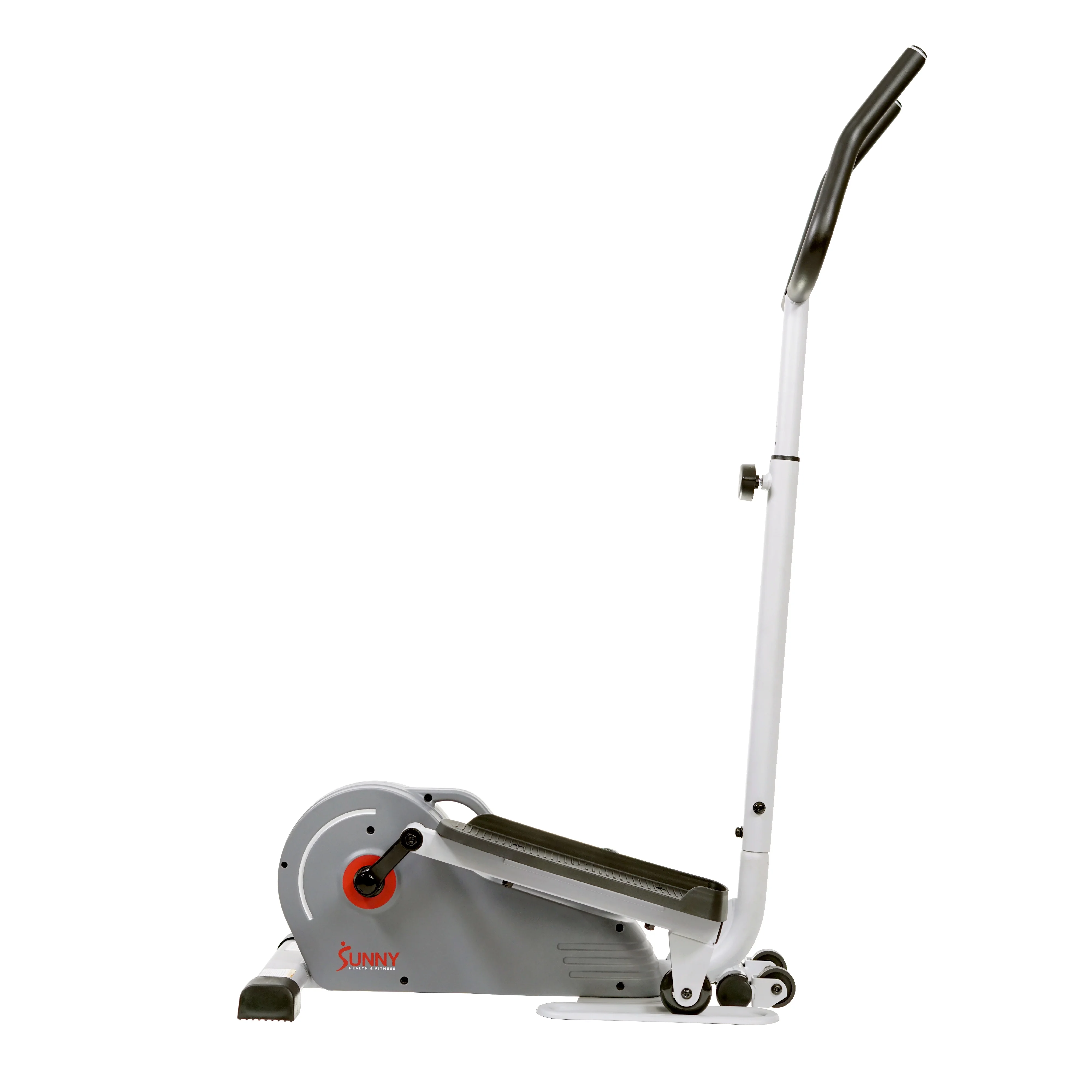 Sunny Health & Fitness compacte magnetische crosstrainer met stuur �C draagbare stepper voor thuistraining, SF-E3988