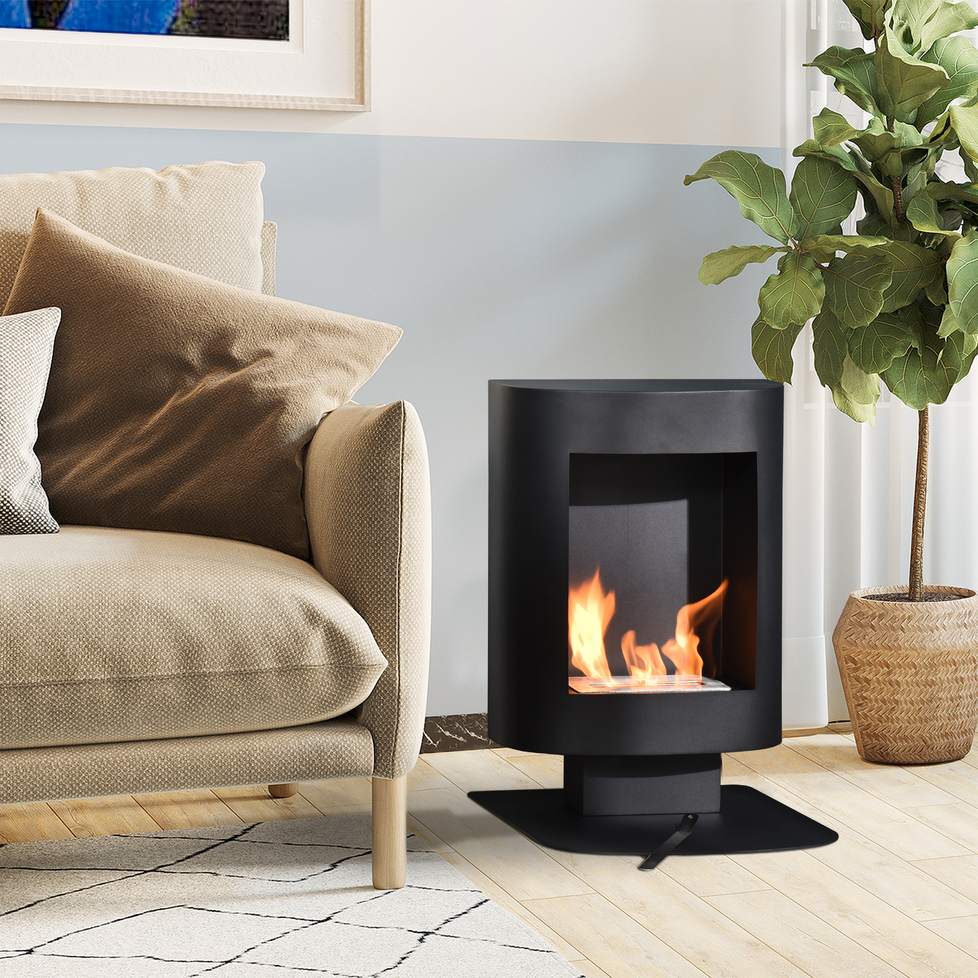 ethanol haard bio-46.5 cm x 53 cm x 65 cm