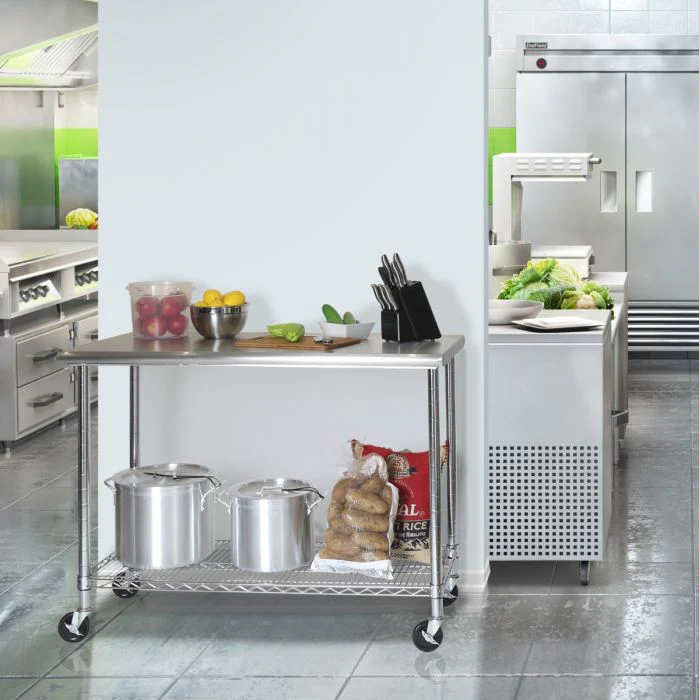 2025 RVS Werktafel met NSF-certificering