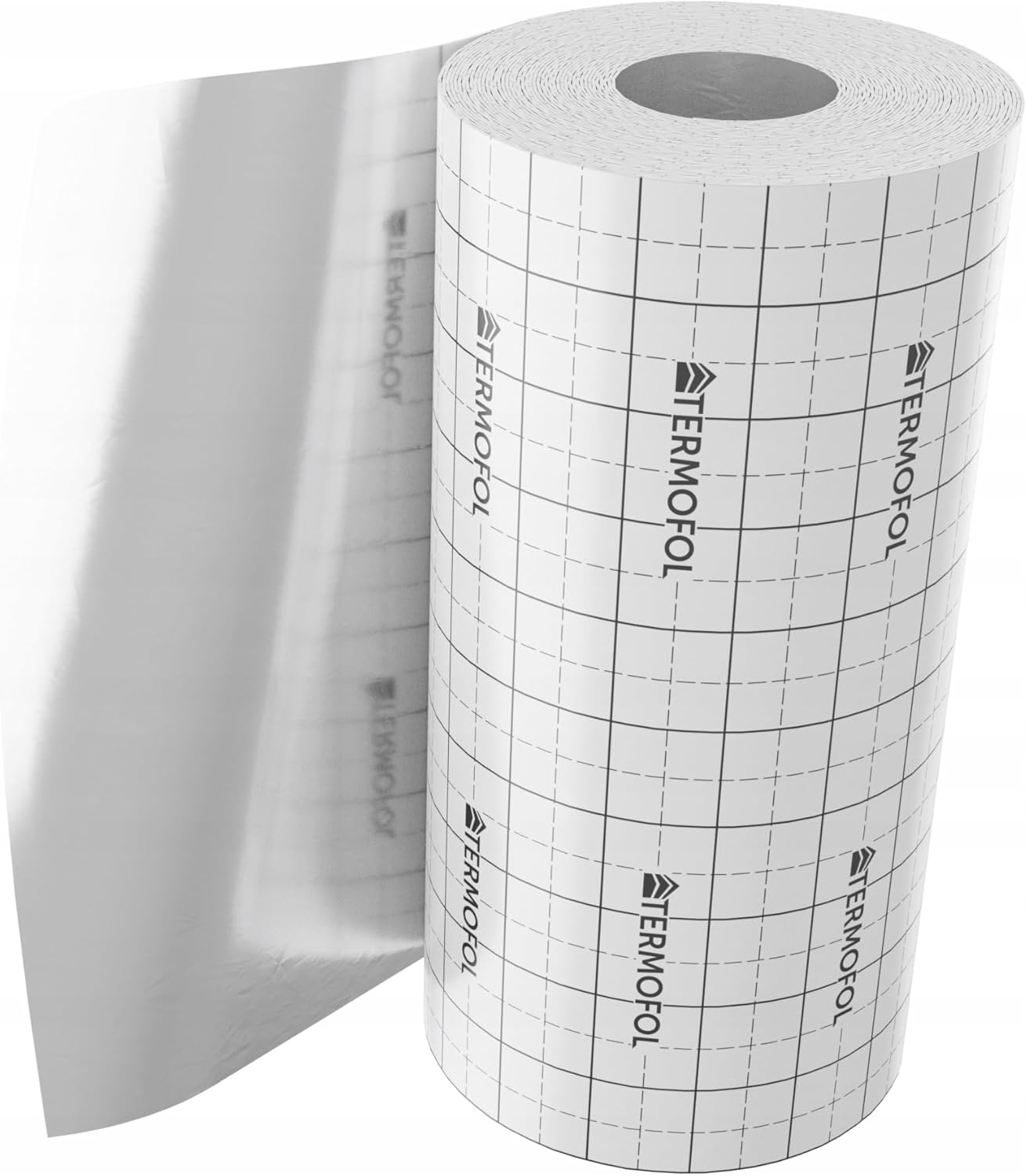 Termofol Aluminiumschaumisolierung – 3 mm Dicke, 50 m laufend, Breite 100 cm – Wärme- und Schalldämmung für Fußböden, Dächer, Garagentore und Wohnwagen