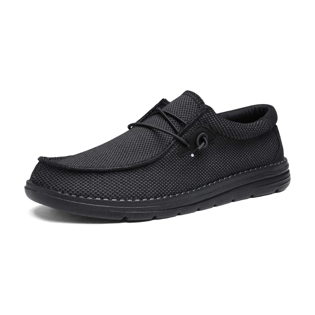 Men's Classic Black Casual Loafers
