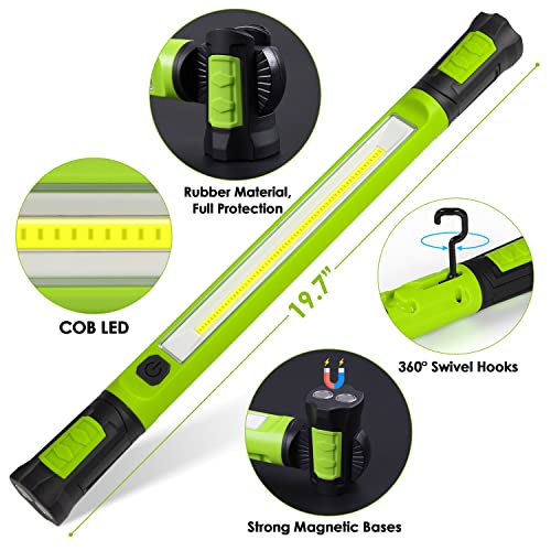 Werklicht, 2500 Lumen Helder LED-Werklicht, 5200mAh Oplaadbaar Magnetisch Werklicht voor Onder de Motorkap
