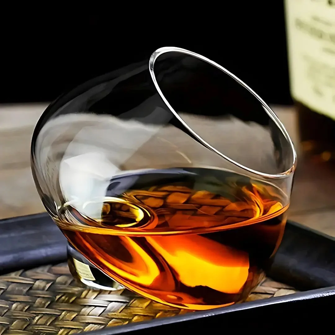 Rotierendes Whiskeyglas