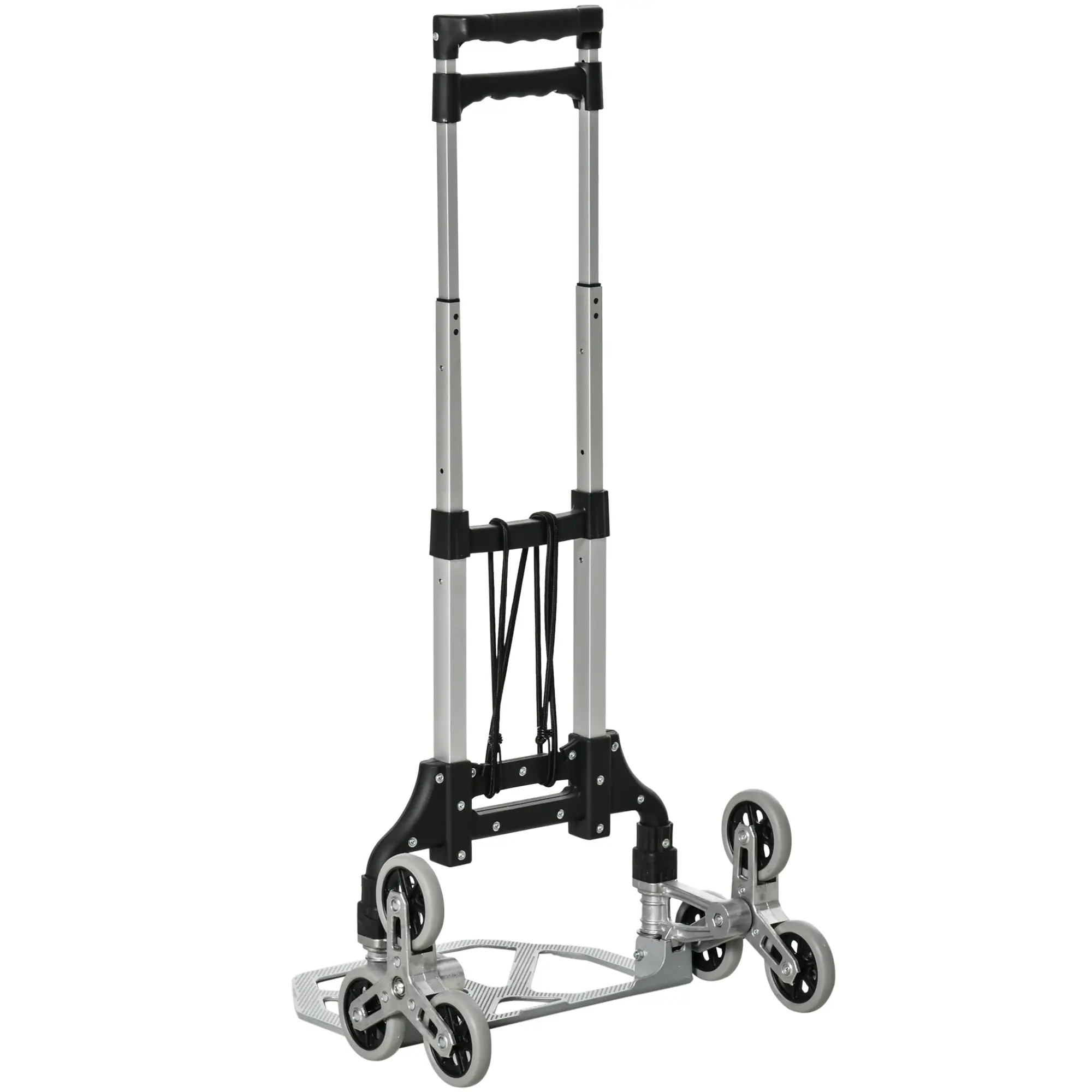 Durhand Trappensteekwagen 6 wielen opvouwbaar aluminium