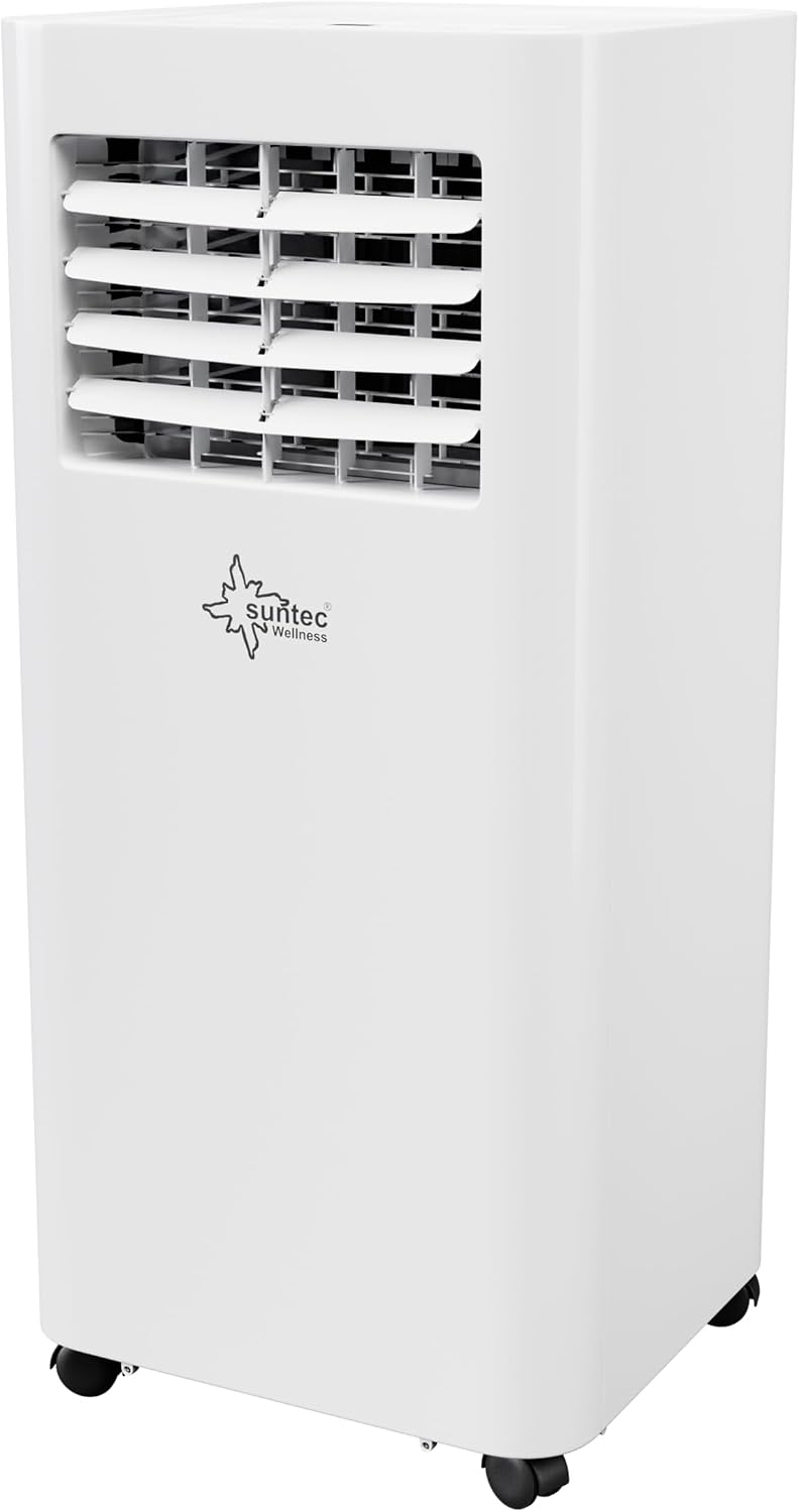 SUNTEC Mobiles Klimagerät COMFORT 7.0 Eco R290 – Klimaanlage mobil und leise mit Abluftschlauch – Kühler & Entfeuchter für Räume bis 25 qm – Mobile Kühlung für Wohnung & Büro – 7.000 BTU – 2.050 Watt