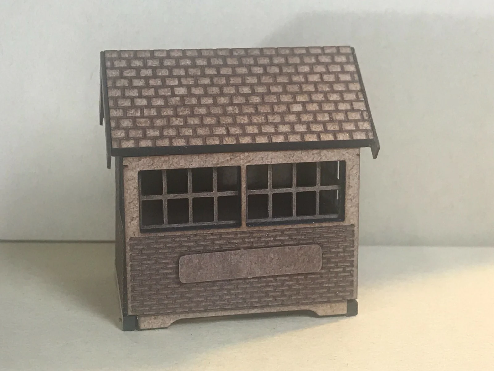 Ground level signal box - OO9/OO/HO Country or Small Goods yard