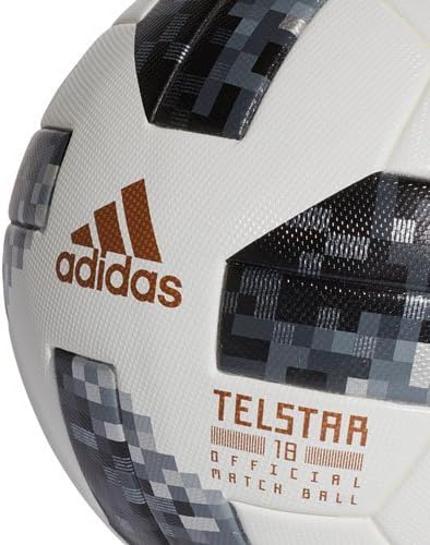 adidas Offizieller Weltmeisterschaftsball [Weiß/Schwarz/SILVMT]