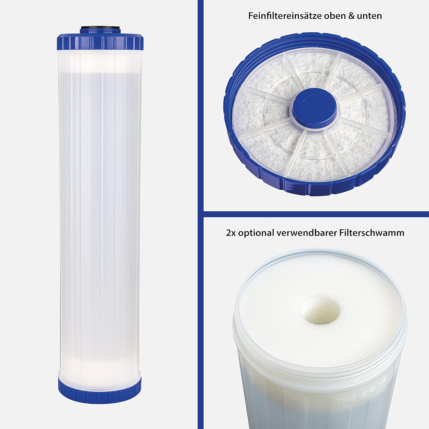 ARKA myAQUA 1900 Umkehrosmoseanlage 1900 L/Tag - Wasserfilter & Enthärtungsanlage, entfernt bis zu 99% Salze, Schadstoffe & Bakterien - Für Aquarien & Haushalt