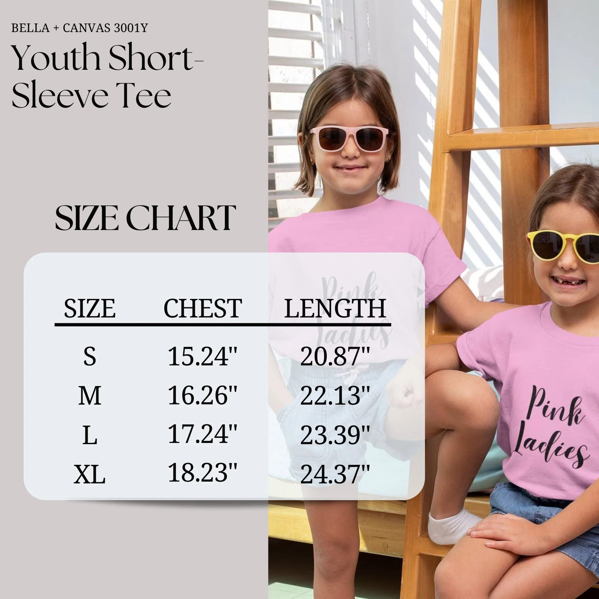 Kids Pink Ladies T-shirt , Grease T-shirt for Kids