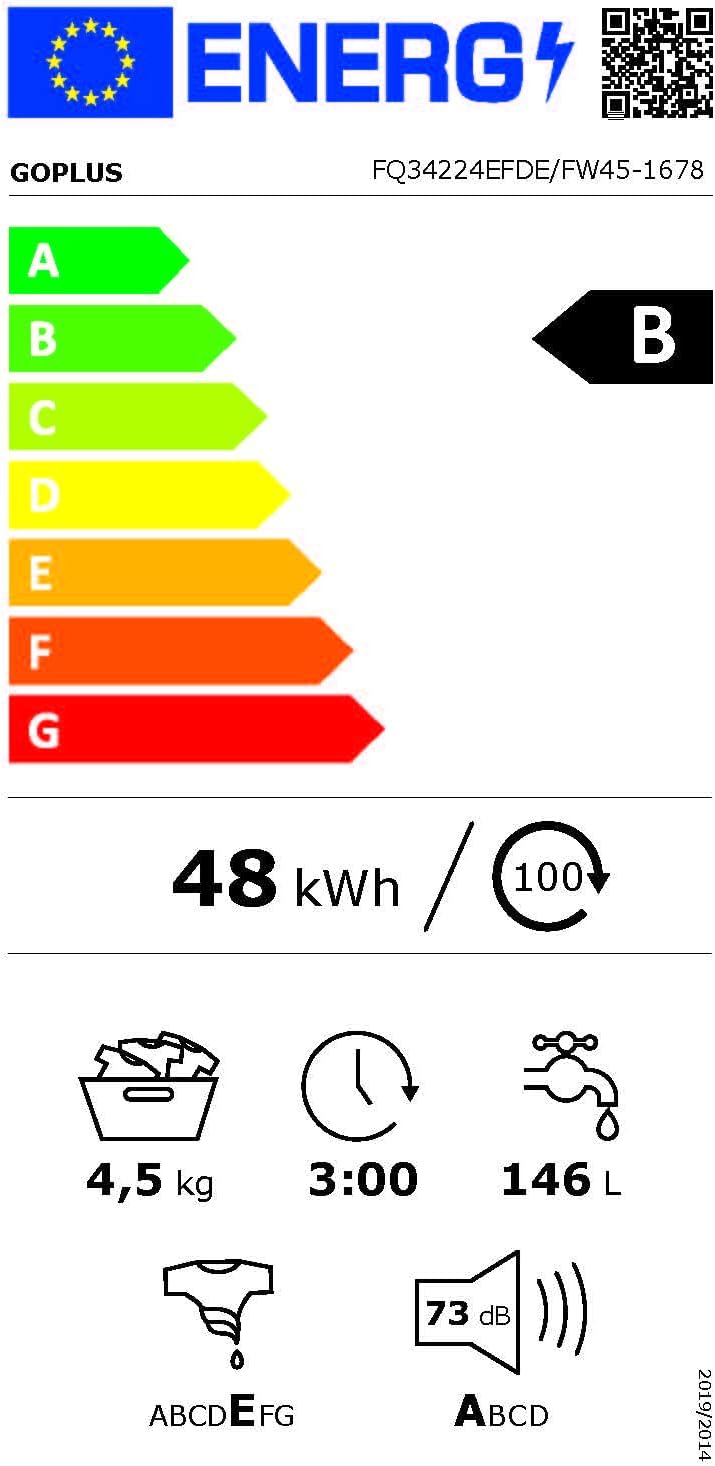 GOPLUS Waschmaschine Vollautomat 4,5 KG, Waschvollautomat mit Schleuder, 10 Programme, LED Dispaly, inkl. Ablaufpumpe, Toplader Waschmaschine ideal für Apartments und Wohnmobile, 50 x 50 x 85 cm