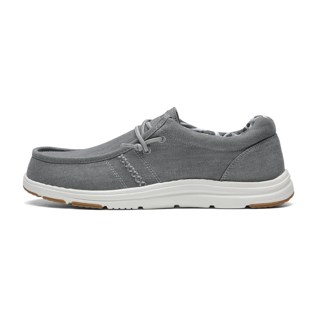 Men's Flexible Sole Casual Loafers �C Dark Grey