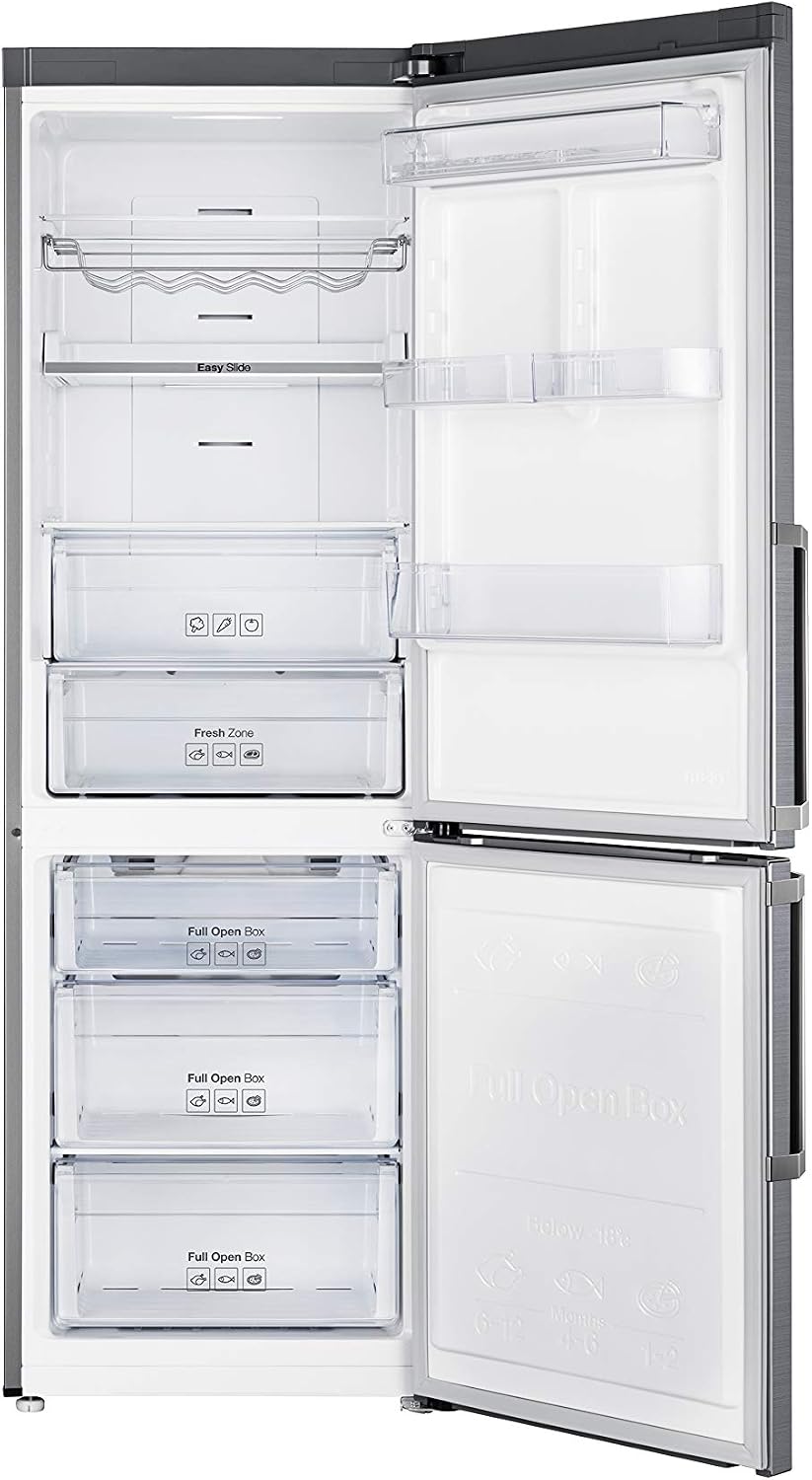 Samsung Household Appliances RB33J3515S9 / EF Réfrigérateur combiné intelligent, 328 L, acier inoxydable