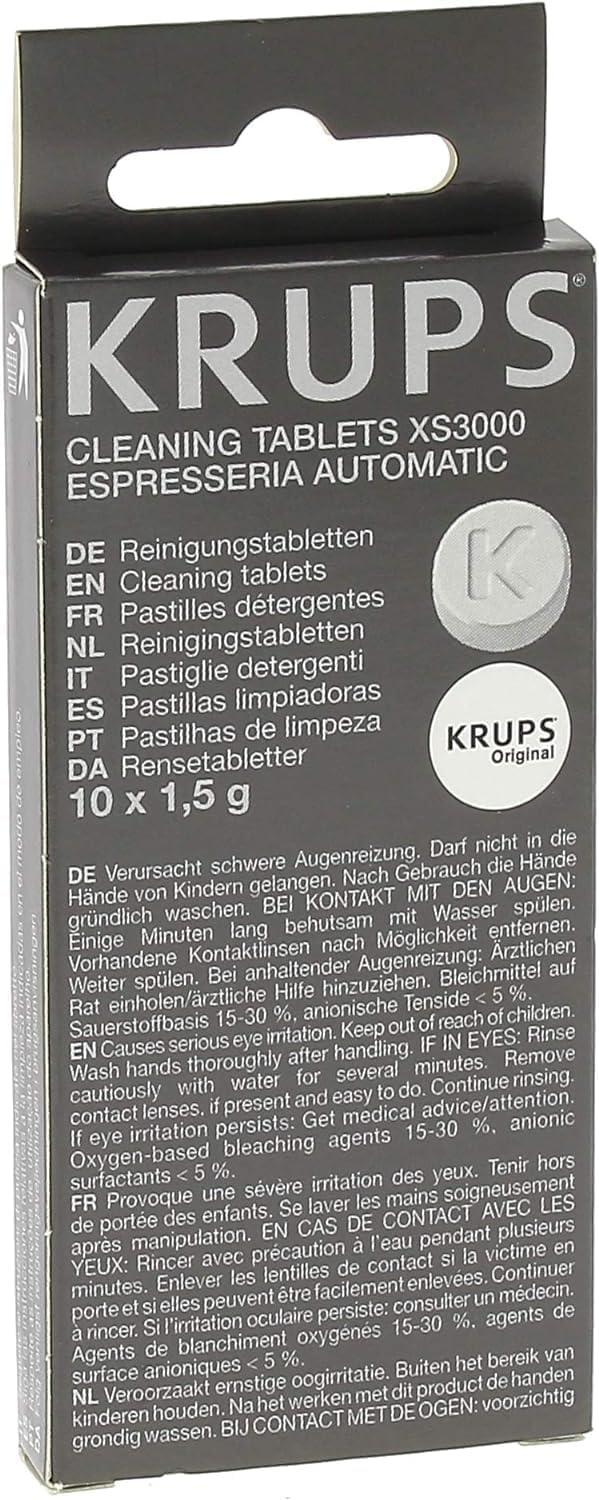 Krups Arabica Picto Kaffeevollautomat, Milchschaumdüse, 2-Tassen-Funktion, Drehregler, Einfache Reinigung, Kaffeemaschine, Schwarz, EA810870