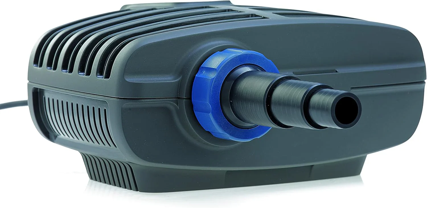 OASE 51096 Filter und Bachlaufpumpe AquaMax Eco Classic 5500, 5300 l/h F?rderleistung, energiesparende Bachlaufpumpe, Teichpumpe, Filter, Pumpe, Bachlauf, Dunkelgrau
