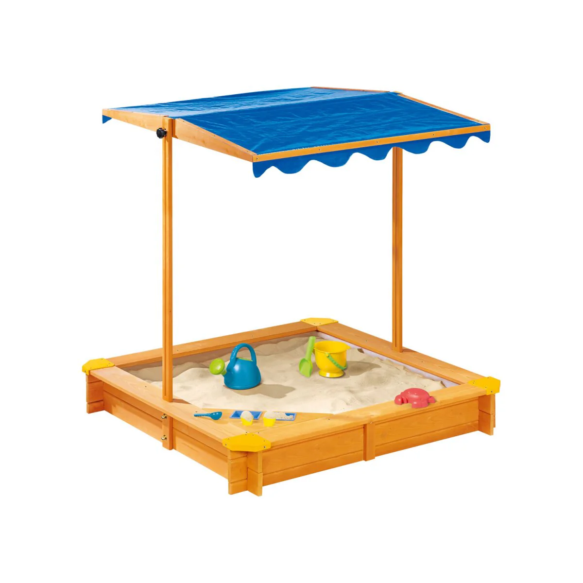 Playtive Houten zandbak, met dak en ijssalon - B-keus overig