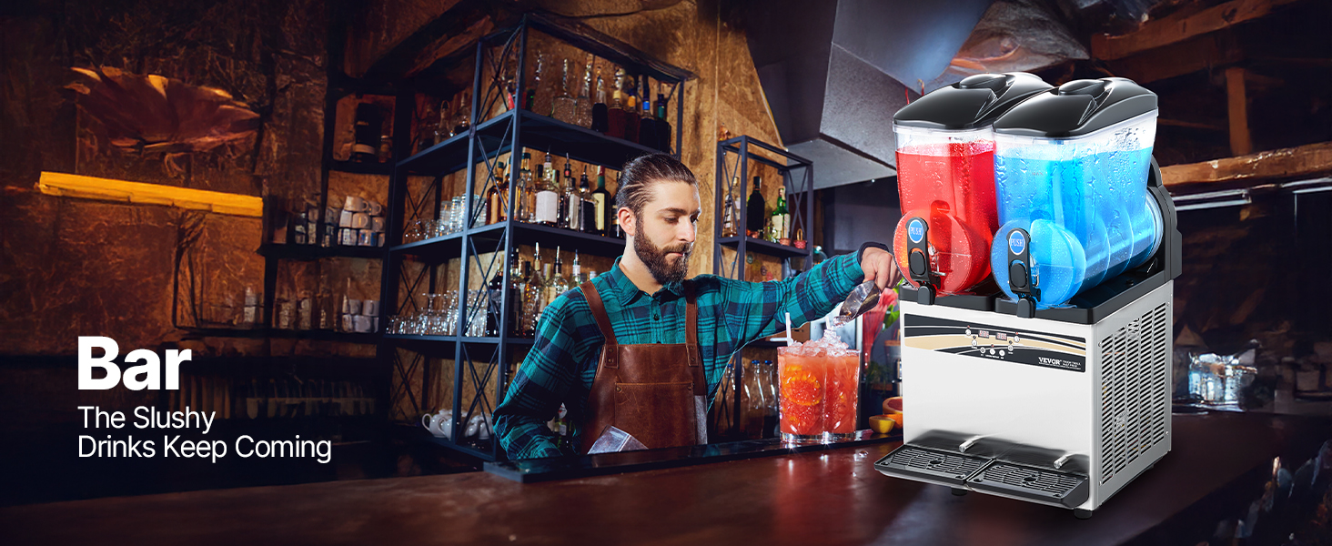 slushy machine commercial