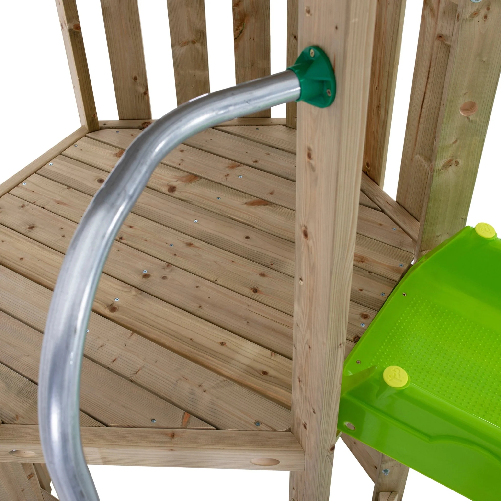 TP Castlewood Beeston Houten Klimrek met Schommelset & Glijbaan ?C FSC? gecertificeerd