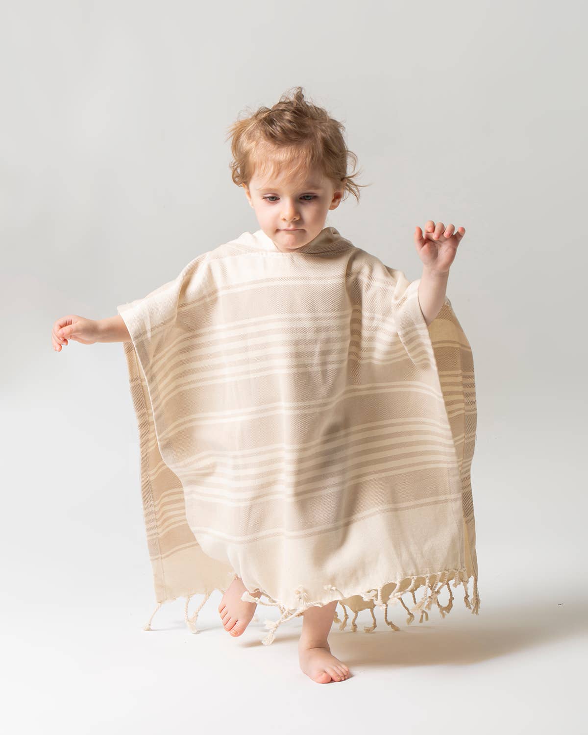 Kid Hooded?Poncho Cover Up