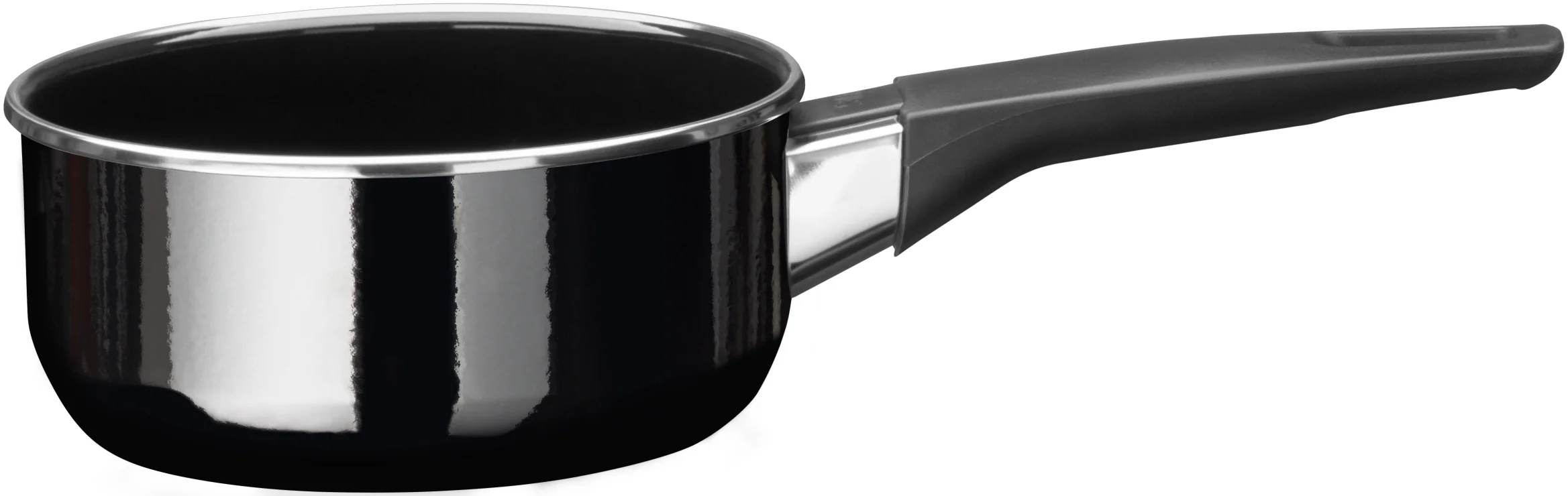 Steelpan 16 cm Modesto Line zwart