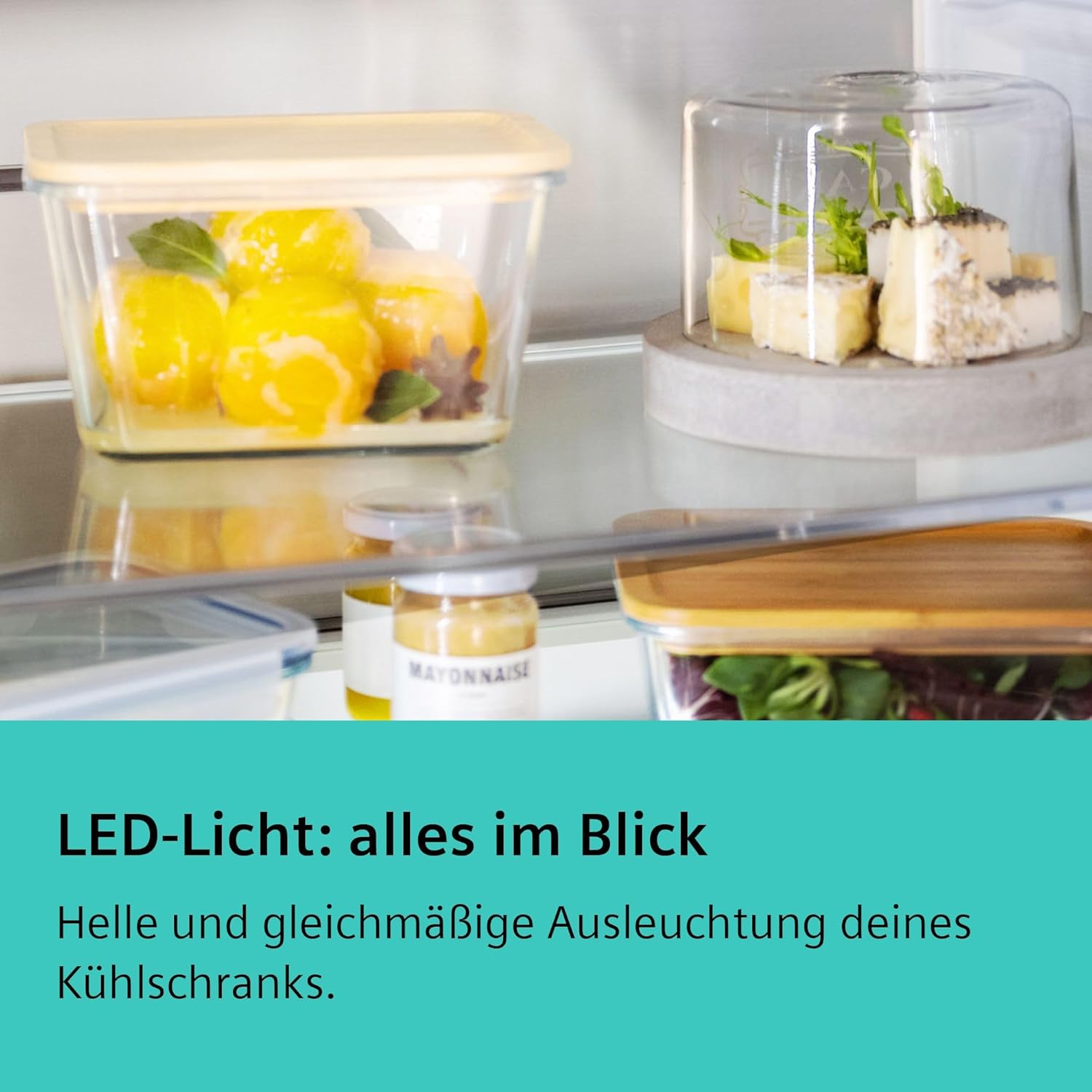 Siemens KI31RADD1 iQ500, Einbau-Kühlschrank, 102,5 x 56 cm Nische, 165 L, Made in Germany, sehr Leise, hyperFresh Box, längere Frische, LED-Beleuchtung, superCooling, autoAirflow, Flachscharnier