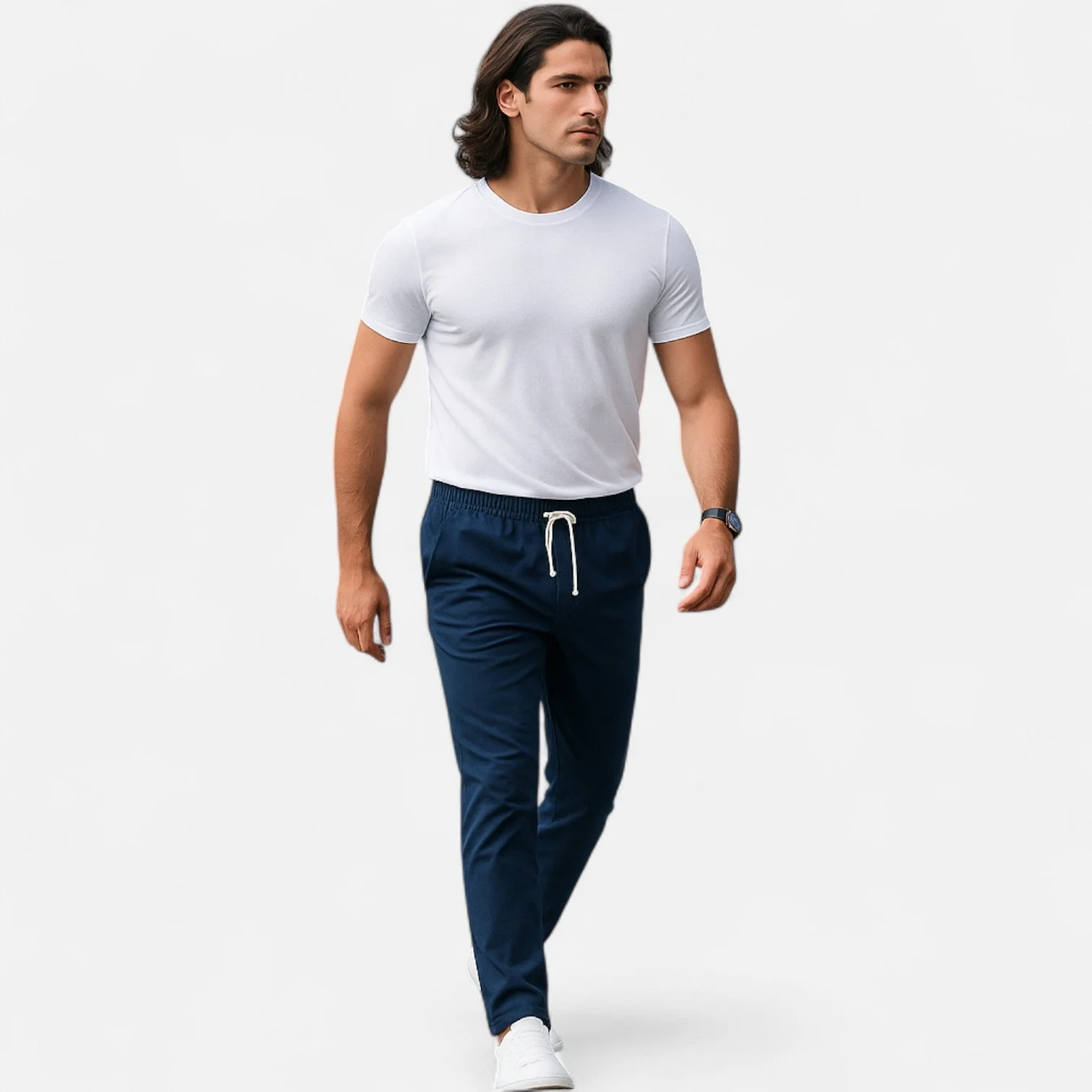 Elastische Herrenhose �C Dynamischer Komfort & raffinierter Stil