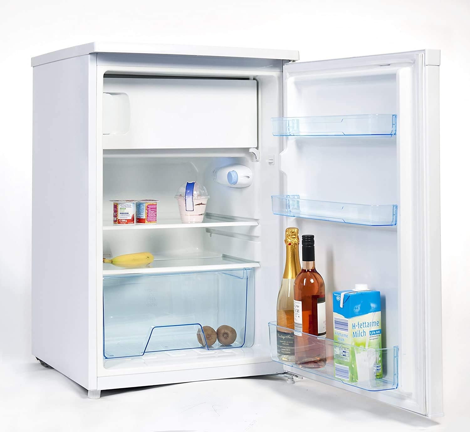 comfee HS-147RN Kühlschrank/A++ / 84.5 cm Höhe / 124 kWh / 98 L Kühlteil / 16 L Gefrierteil/weiß