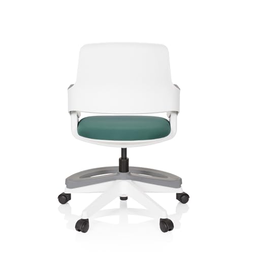 HJH Office KID FLEX sedia girevole per bambini e ragazzi, schienale e poggiapiedi regolabili, benzina : Casa e cucina