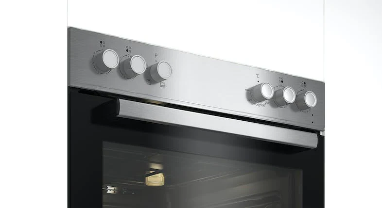 2026 Conjunto cocina Beko BBUC12020X con placas y horno de convección