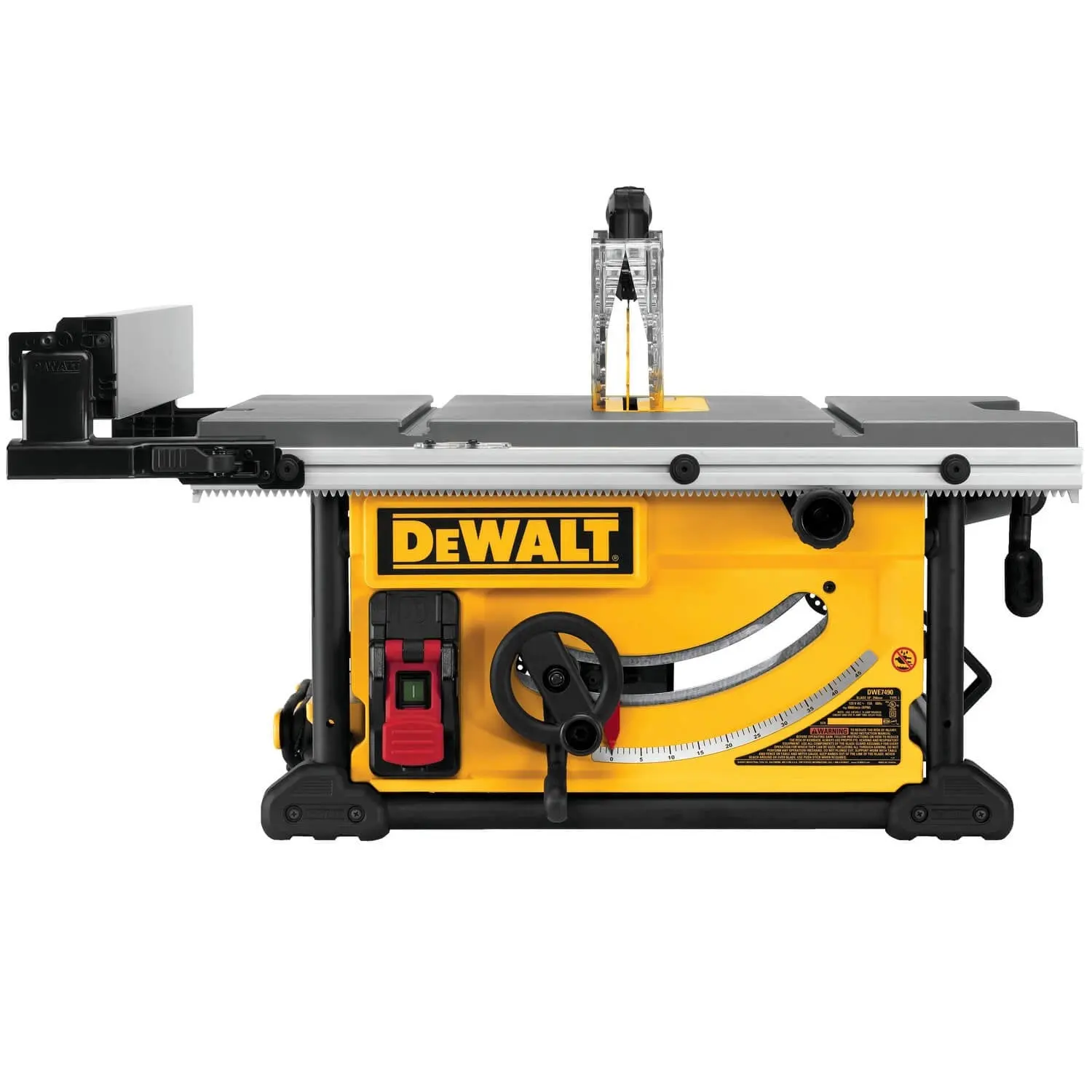 2025 DEWALT DWE7491RS - 10 Inch Tafelzaag, Zaagcapaciteit van 32-1/2 Inch met Rolsteun