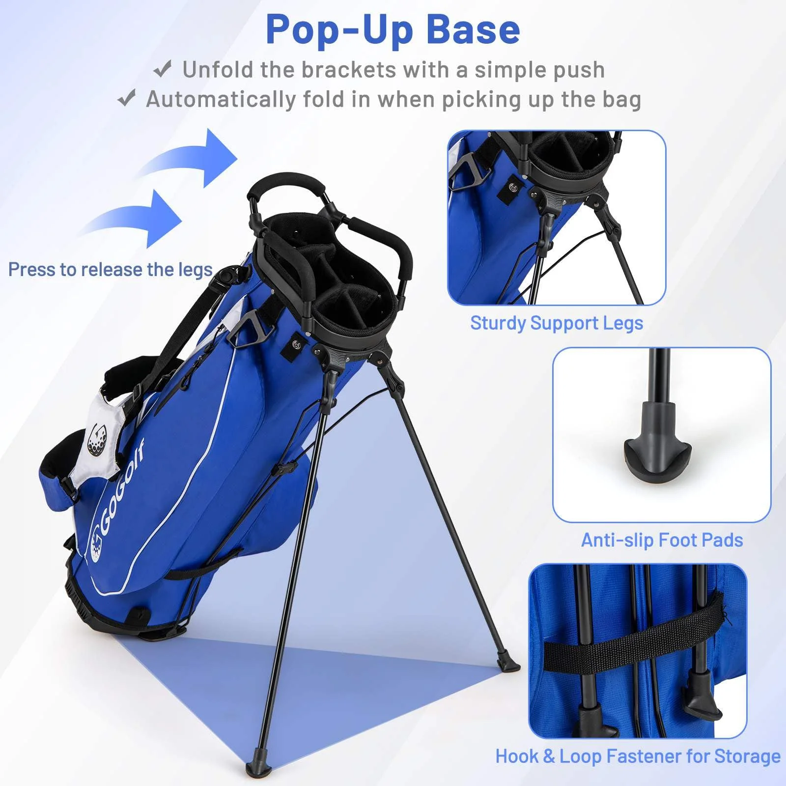 Men's Complete Golf Clubs and Bag Set