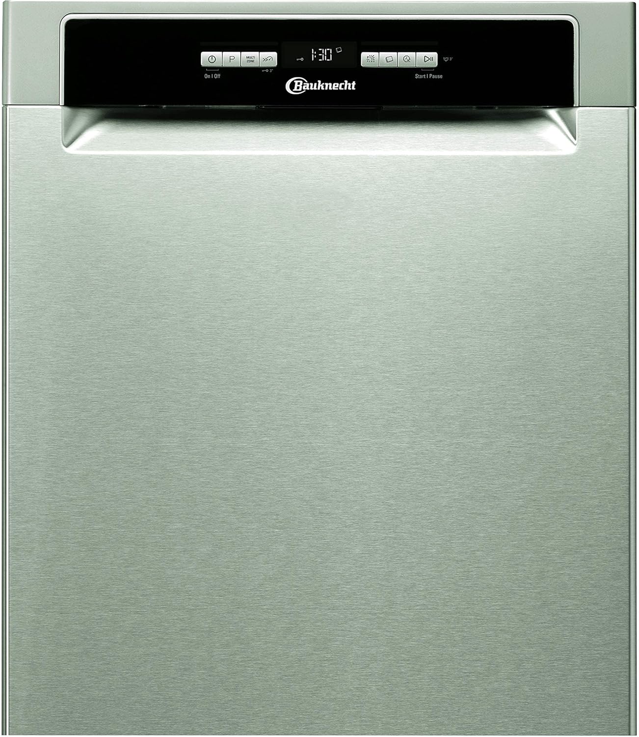 Bauknecht BUO 3O41 PLT X Unterbau-Geschirrspüler 60 cm /14 Maßgedecke /10 Standardprogramme und 1 Sensorprogramm/PowerClean/ActiveDry/Besteckschublade/Vollwasserschutz