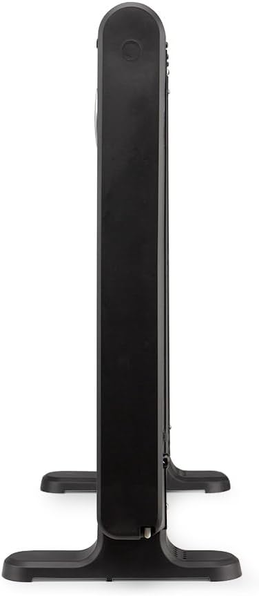 Orbegozo RRW 805 Heizstrahler, 800 W, WLAN, 5 Elemente, tägliche und wöchentliche Programmierung, Fernbedienung, LCD-Display, Touch-Steuerung, ölfrei, Schwarz